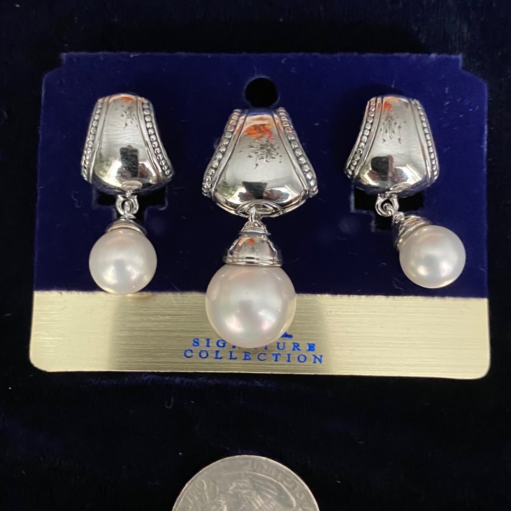 Pendant And Earring Set